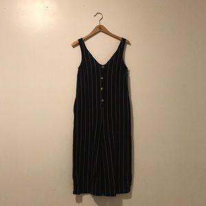 Top Shop Petite SZ 2 Pinstripe Romper